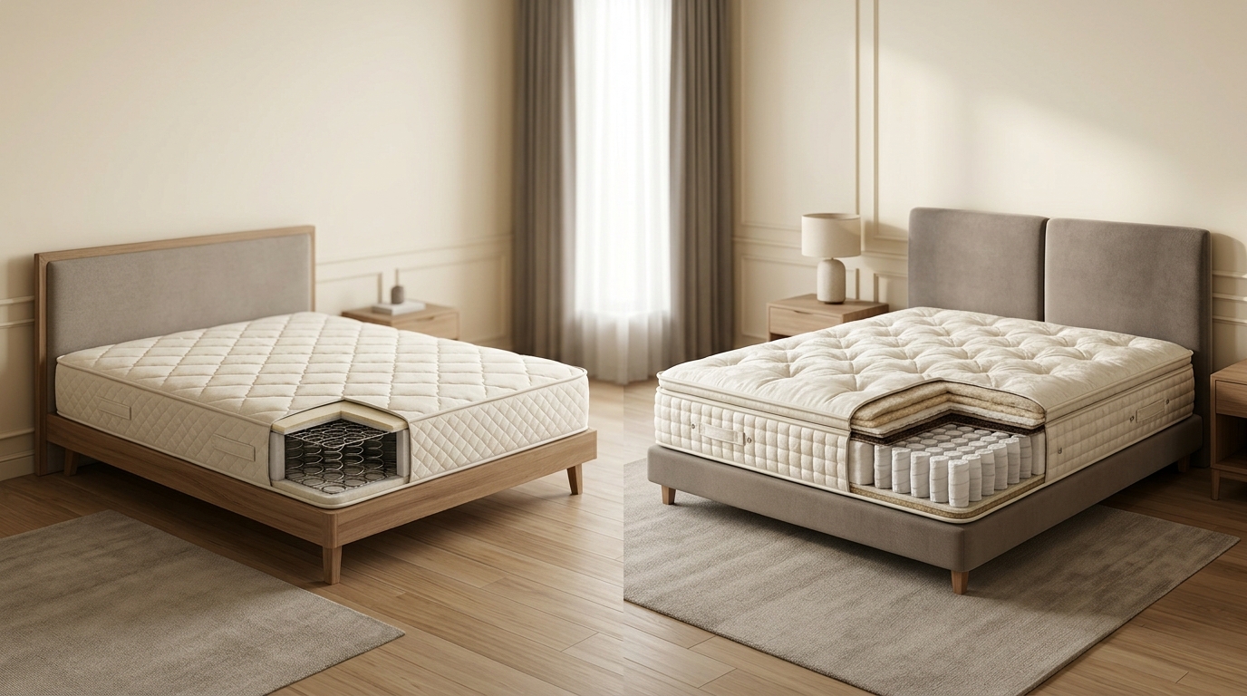 Luxury Mattress Vs Standard Luxury Mattress Vs Standard